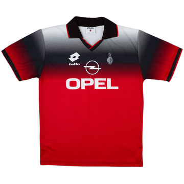 1996-97 AC Milan Lotto Training Shirt - 8/10 - (L)