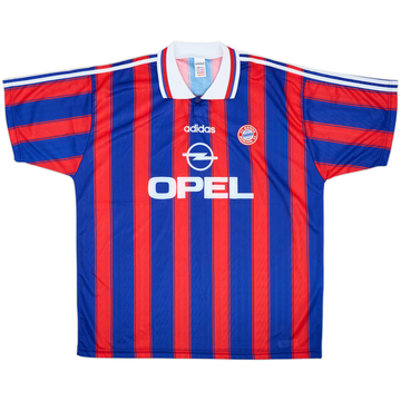1995-97 Bayern Munich Signed Home Shirt - 8/10 - (XXL)