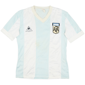 1984-86 Argentina Home Shirt #10 - 5/10 - (S)