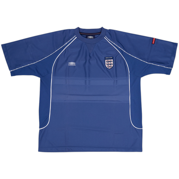 2000-02 England Umbro Training Shirt - 8/10 - (XL)