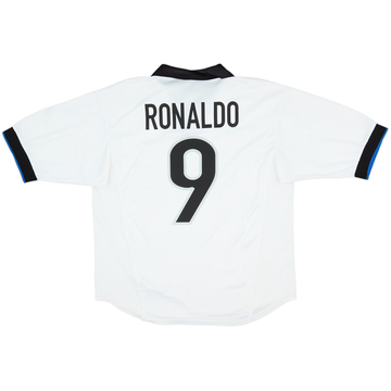 1998-99 Inter Milan Away Shirt Ronaldo #9 - 5/10 - (M)