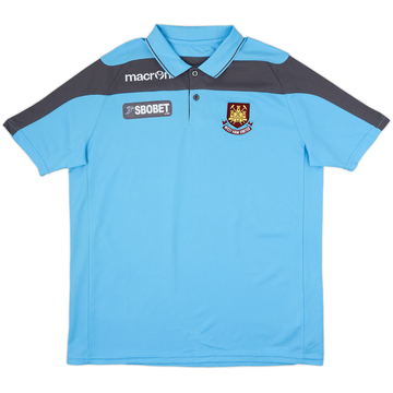 2012-13 West Ham Macron Polo Shirt - 9/10 - (L)