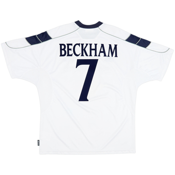 1999-00 Manchester United Third Shirt Beckham #7 - 6/10 - (XL)