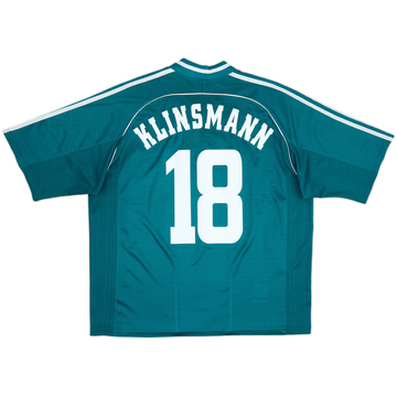 1998-00 Germany Away Shirt Klinsmann #18 - 6/10 - (XL)