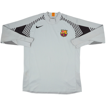 2004-05 Barcelona Player Issue GK Shirt - 8/10 - (XL)