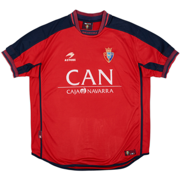 2000-02 Osasuna Home Shirt - 8/10 - (XL)