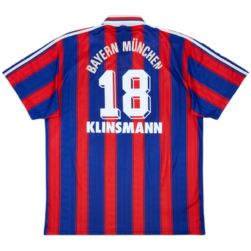 1995-97 Bayern Múnich Camiseta Local Klinsmann #18 - 5/10 - (XL)