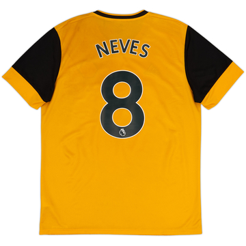 2020-21 Wolves Home Shirt Neves #8 - 6/10 - (L)