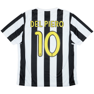 2009-10 Juventus Basic Home Shirt Del Piero #10 - 5/10 - (L)