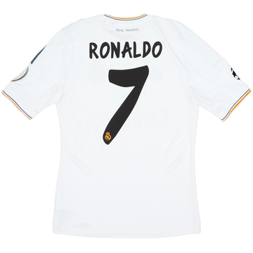 2013-14 Real Madrid Home Shirt Ronaldo #7 - 6/10 - (S)