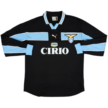 Camiseta de visitante de manga larga del Lazio 1998-99 - 8/10 - (XL)