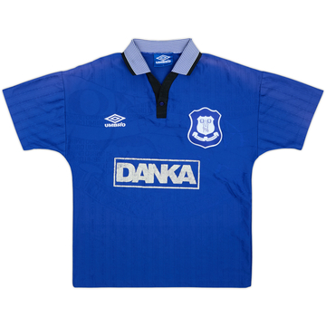 1995-97 Everton Home Shirt - 5/10 - (Y)