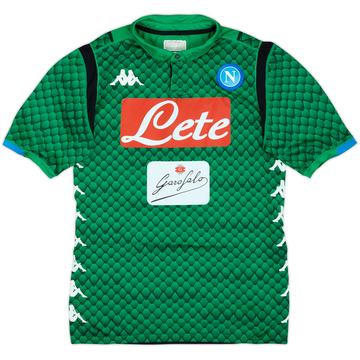 2018-19 Napoli GK S/S Shirt - 8/10 - (M)