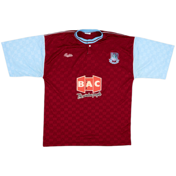 1990-91 West Ham Home Shirt - 5/10 - (M)