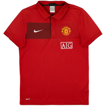2009-10 Manchester United Nike Polo Shirt - 10/10 - (S)