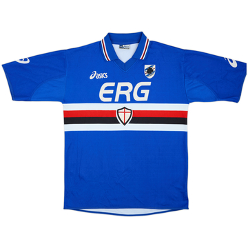 Camiseta de local de la Sampdoria 2003-04 - 8/10 - (L)