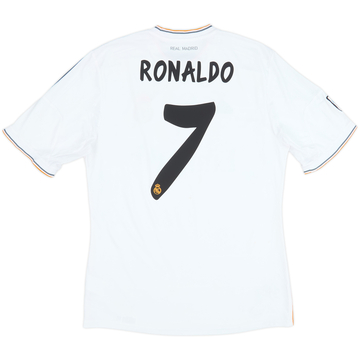 2013-14 Real Madrid Home Shirt Ronaldo #7 - 6/10 - (L)