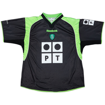 Camiseta de visitante del Sporting CP 2001-02 - 8/10 - (L)