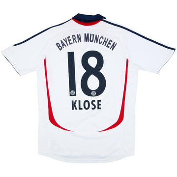 2006-07 Bayern Munich Away Shirt Klose #18 - 7/10 - (M)
