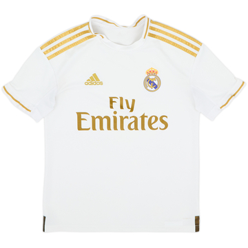 2019-20 Real Madrid Home Shirt - 8/10 - (L.Boys)