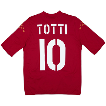 2003-04 Roma Home Shirt Totti #10 - 6/10 - (S)
