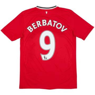2011-12 Manchester United Home Shirt Berbatov #9 - 8/10 - (L.Boys)