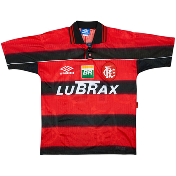 1997-98 Flamengo Home Shirt #10 - 8/10 - (L)