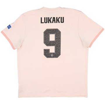 2018-19 Manchester United Away Shirt Lukaku #9 - 4/10 - (XL)