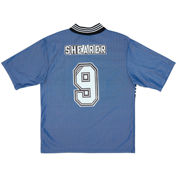 1996-97 Newcastle Away Shirt Shearer #9 - 8/10 - (L)