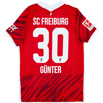 2021-22 Freiburg Home Shirt Gunter #30 - 8/10 - (M)