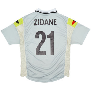 Camiseta de la tercera equipación del Juventus Ciaoweb 2000-01 Zidane #21 - 5/10 - (L)