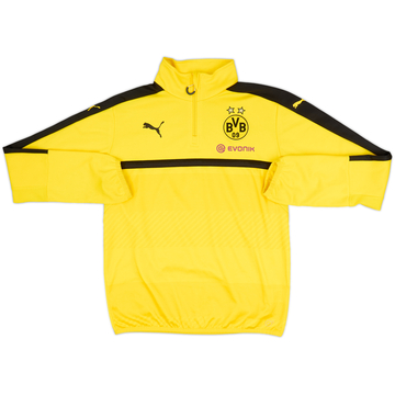 2016-17 Borussia Dortmund Puma 1/4 Zip Drill Top - 8/10 - (M)