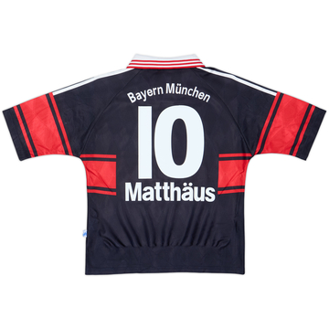 1997-99 Bayern Munich Home Shirt Matthaus #10 - 6/10 - (Y)