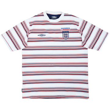 2004-06 England Umbro Cotton Tee - 5/10 - (L)