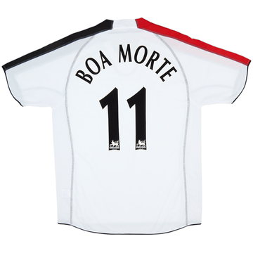 2005-06 Fulham Home Shirt Boa Morte #11 - 8/10 - (XL)