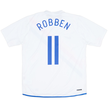 2006-08 Netherlands Away Shirt Robben #11 (L)