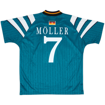 1996-98 Germany Away Shirt Moller #7 - 8/10 - (XL)