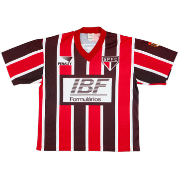 Camiseta de visitante del Sao Paulo 1991-92 #11 - 6/10 - (L)