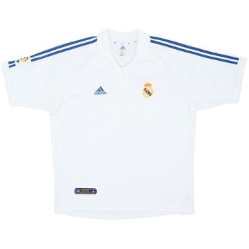 2001 Real Madrid Home Shirt - 4/10 - (L)