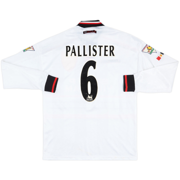 1997-99 Manchester United Away L/S Shirt Pallister #6 - 7/10 - (M)