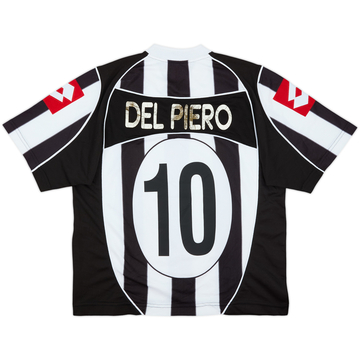 2002-03 Juventus Home Shirt Del Piero #10 - 5/10 - (M)