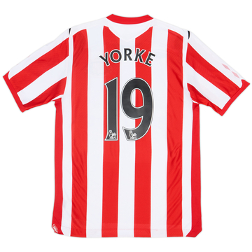 2008-09 Sunderland Home Shirt Yorke #19 - 7/10 - (L)