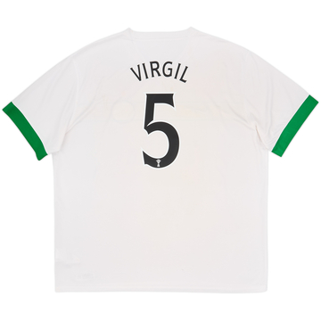 2014-15 Celtic European Third Shirt Virgil #5 - 5/10 - (XXL)