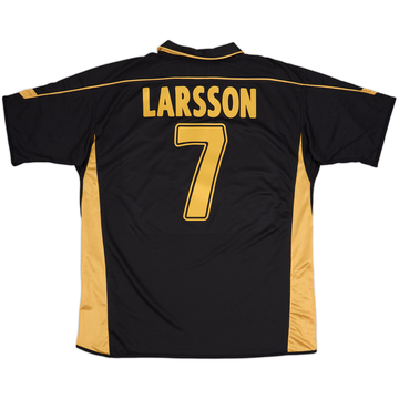 2003-04 Celtic Away Shirt Larsson #7 - 8/10 - (XL)