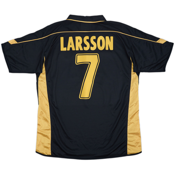 2003-04 Celtic Away Shirt Larsson #7 - 8/10 - (L)