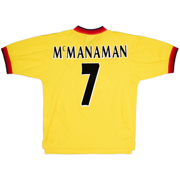 1997-99 Liverpool Away Shirt McManaman #7 - 9/10 - (M)