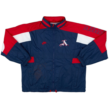 1995-96 Arsenal Nike Hooded Rain Jacket - 6/10 - (L.Boys)