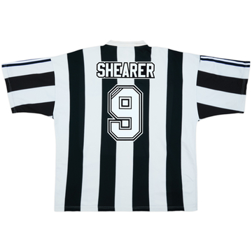 1995-97 Newcastle Home Shirt Shearer #9 - 6/10 - (XL)