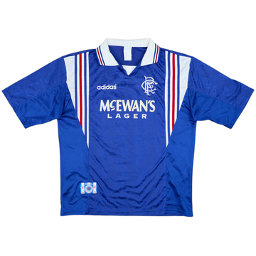 1996-97 Rangers Home Shirt - 8/10 - (XL)