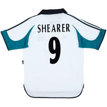 1999-00 Newcastle Away Shirt Shearer #9 - 10/10 - (M)